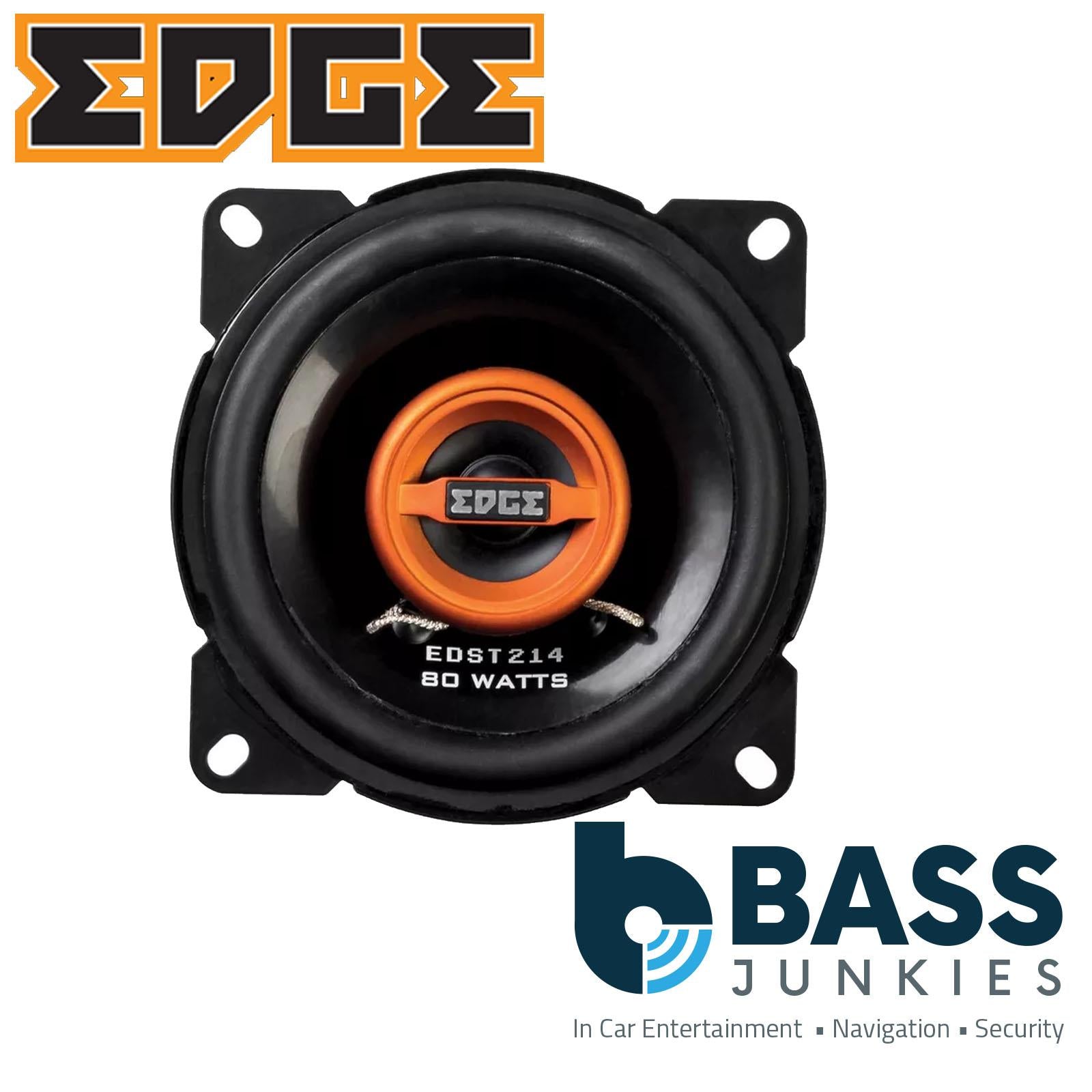 EDGE EDST214-E6 - 10cm 4" Inch 160 Watts 2 Way Coaxial Car Van Speakers