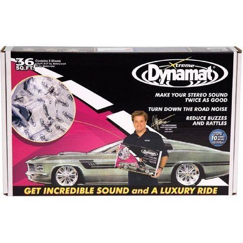 Dynamat DYN10455 - Xtreme Bulk Pak 36sq.ft 18" x 32" x 9 Sheets Car Sound Deadening Mat
