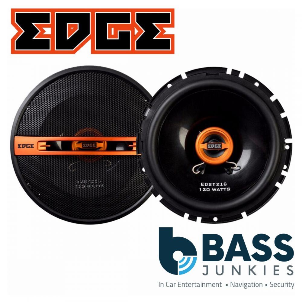 EDGE EDST216-E6 - 16.5cm 6.5" Inch 240 Watts 2 Way Coaxial Car Van Speakers