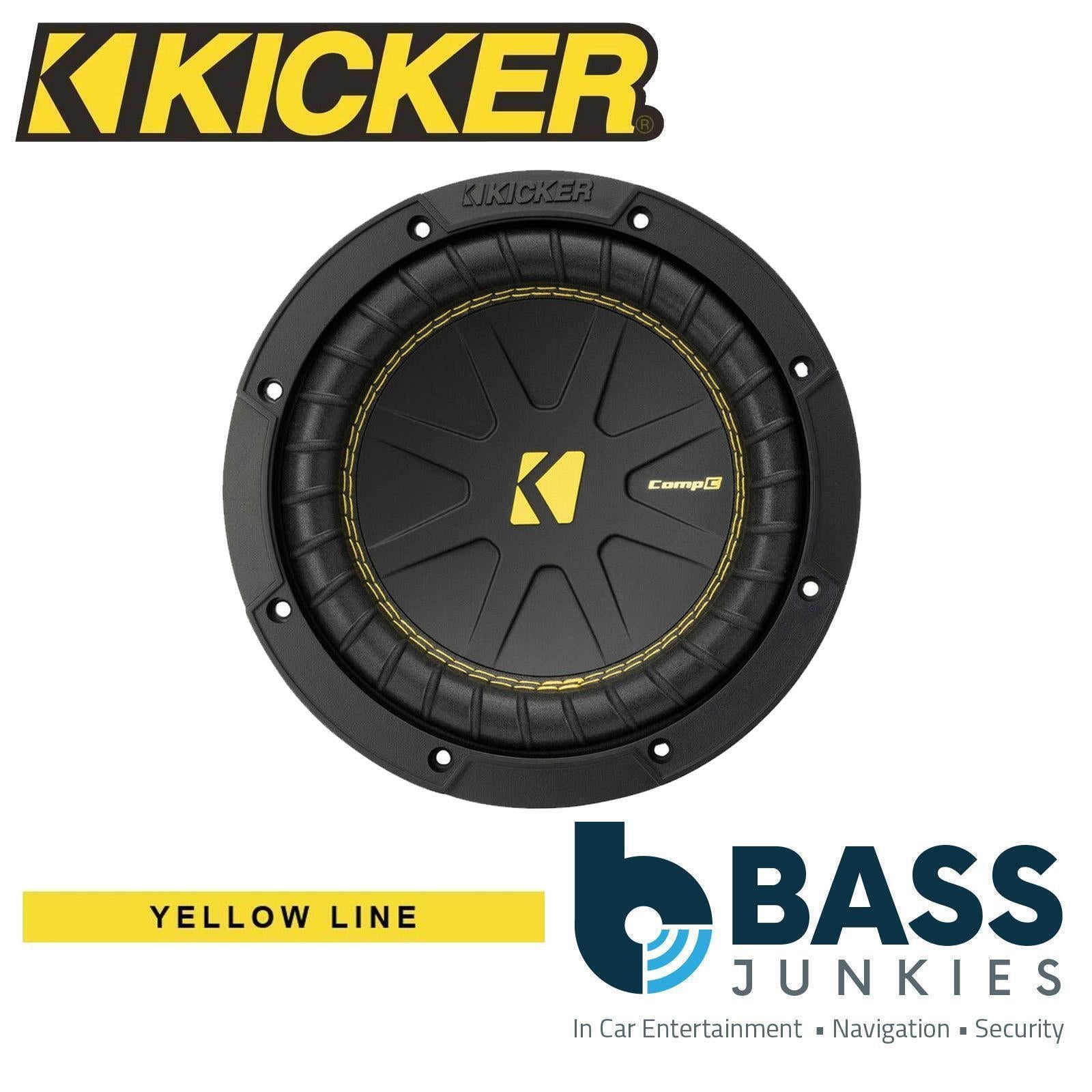 Kicker CWCS124 - CompC 12" 30cm 600 Watts 4 Ohm Single Voice Coil SVC Car Subwoofer