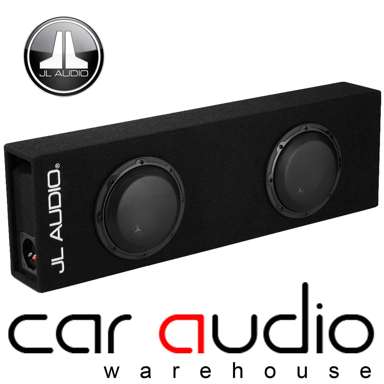 JL Audio CP208LG-W3V3 - MicroSub Ported Car Bass Box Enclosure with Dual 8" Drivers (8W3v3-4) Sub Subwoofer