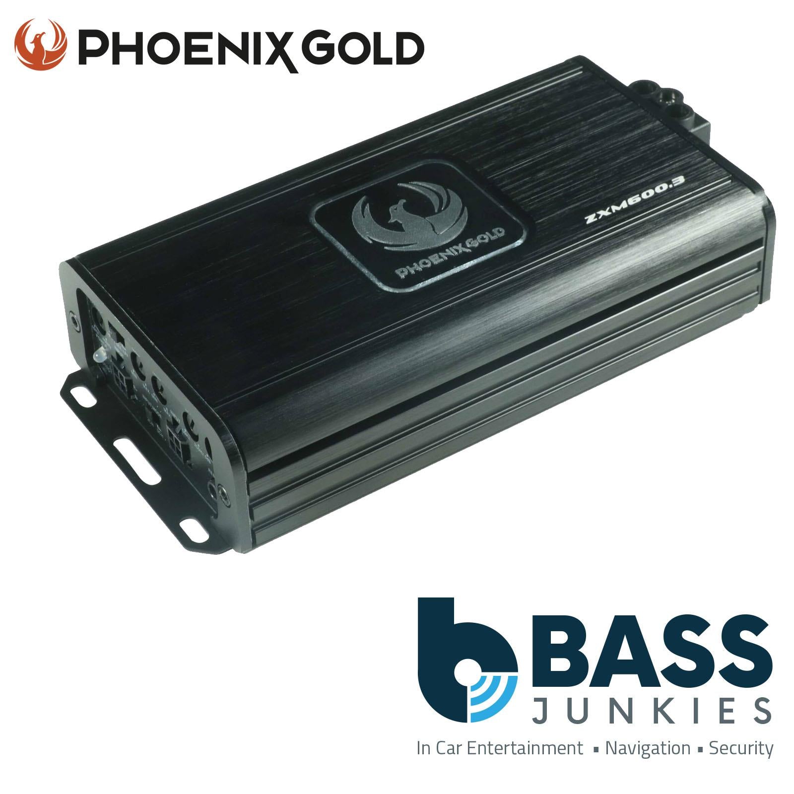 Phoenix Gold ZXM600.3 Amp ZX Series 3 Channel Class D Mini Amplifier