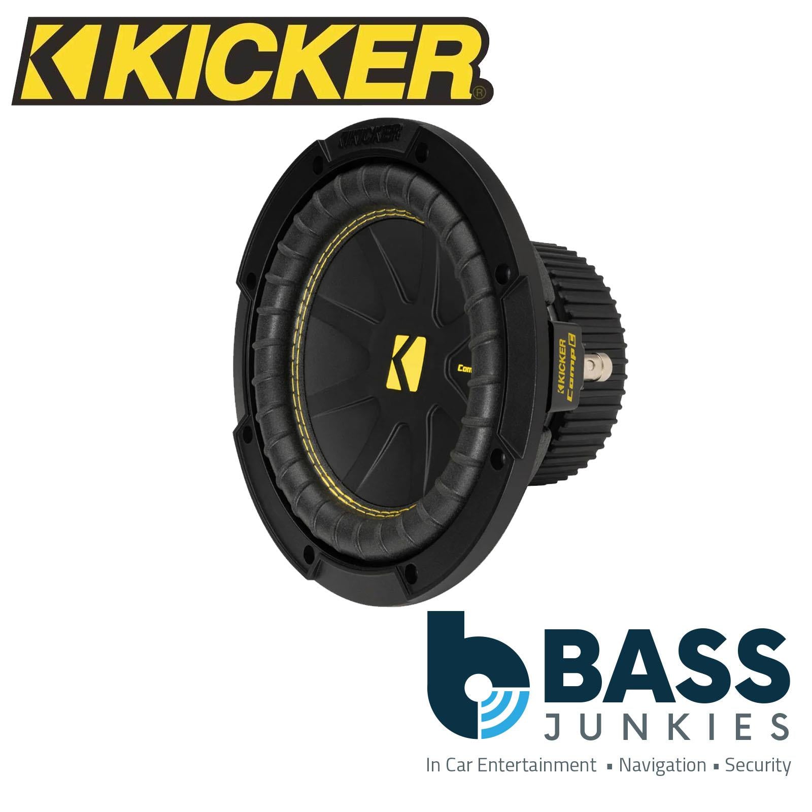 KICKER KA50CWCS84 8 Inch 4 Ohm 400W Single Voice Coil Car Audio Subwoofer