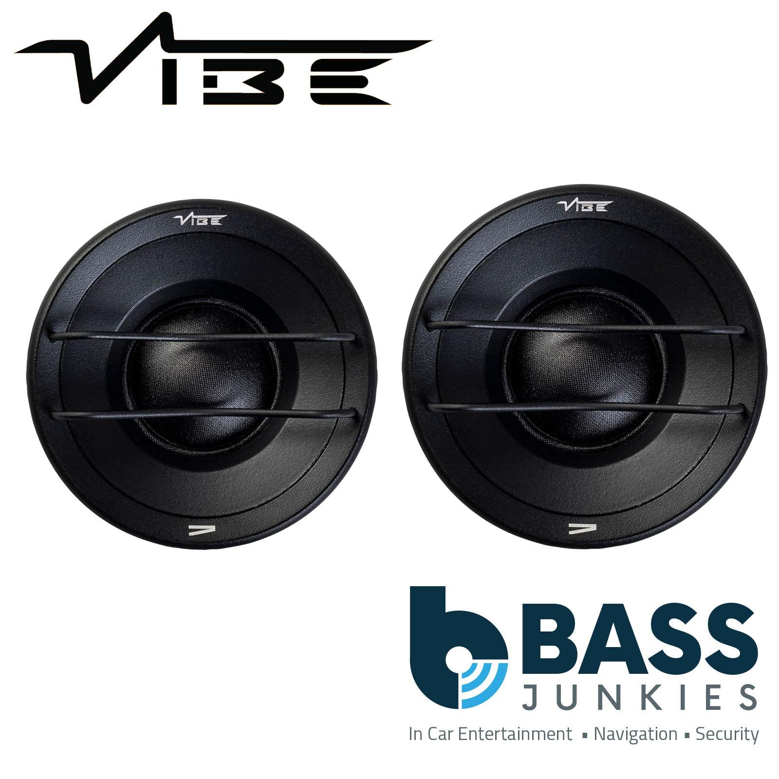 VIBE CVEN1SQT-V9 1" 25mm Reference Car Audio Quality Tweeter 80W RMS Power 4Ohm
