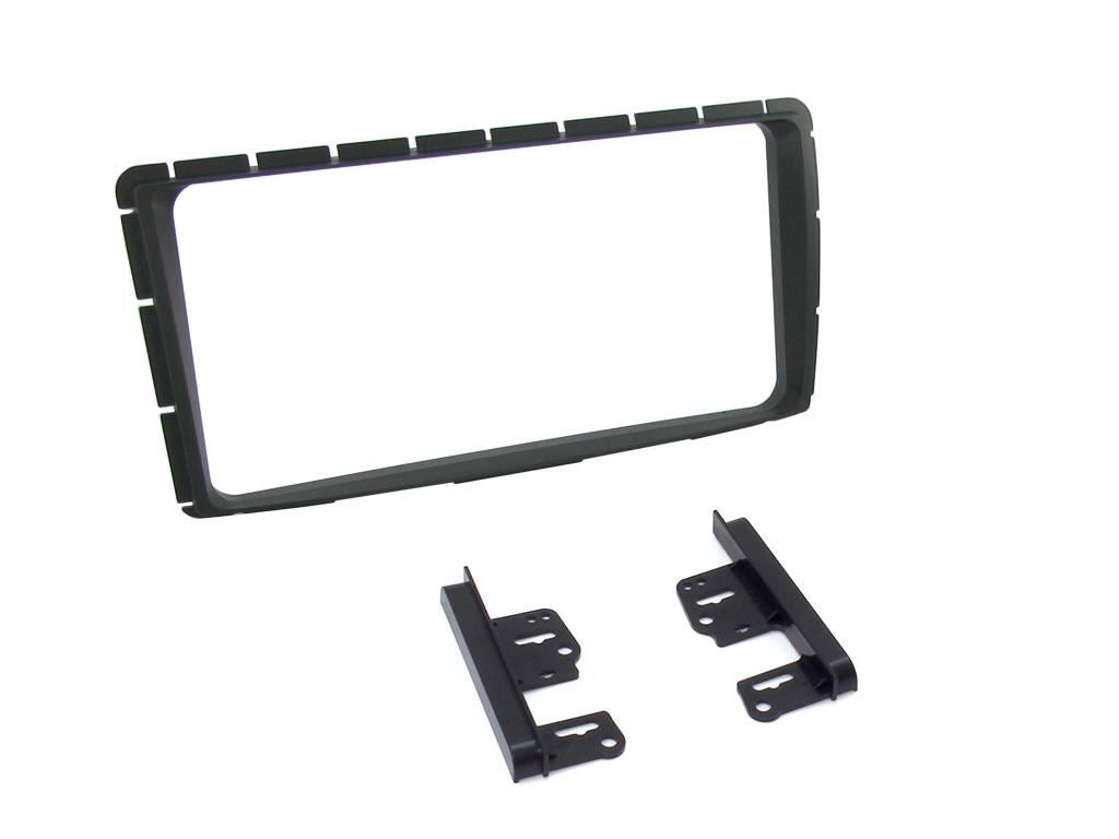 Grundig 6.8" Apple Android Double Din Stereo Fitting Kit + Steering Wheel Stalk Controls to fit Toyota Hilux 2012-15