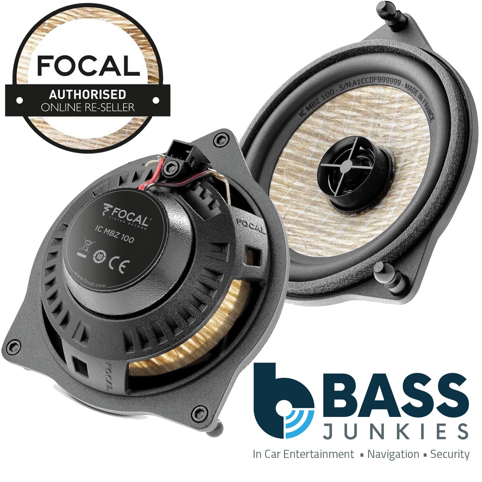 Focal ICMBZ100 Flax  4" 2 Way Replacement Mercedes C-Class, E-Class Car Speakers