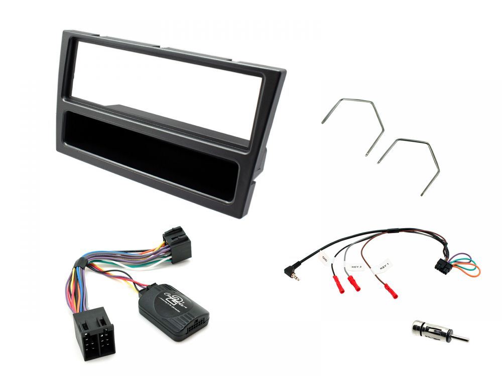 Connects2 CTKVX18 - Vauxhall Single Din Fascia & Steering Wheel Interface Installation Kit