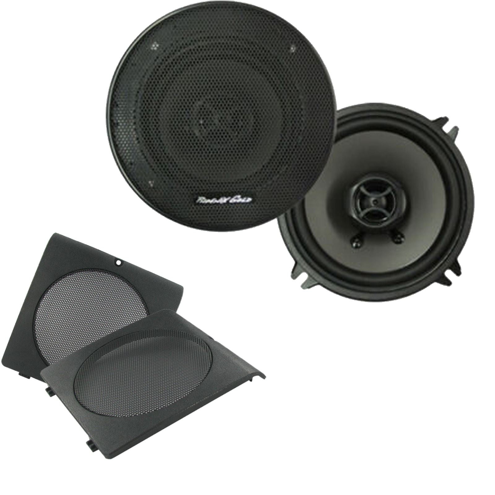 Phoenix Gold Z5CX 2-Way 130mm/13cm/5.25" Coaxial Speakers (Per Pair 280 Watts) Fits VW Golf 1983-92 | Jetta 83-92
