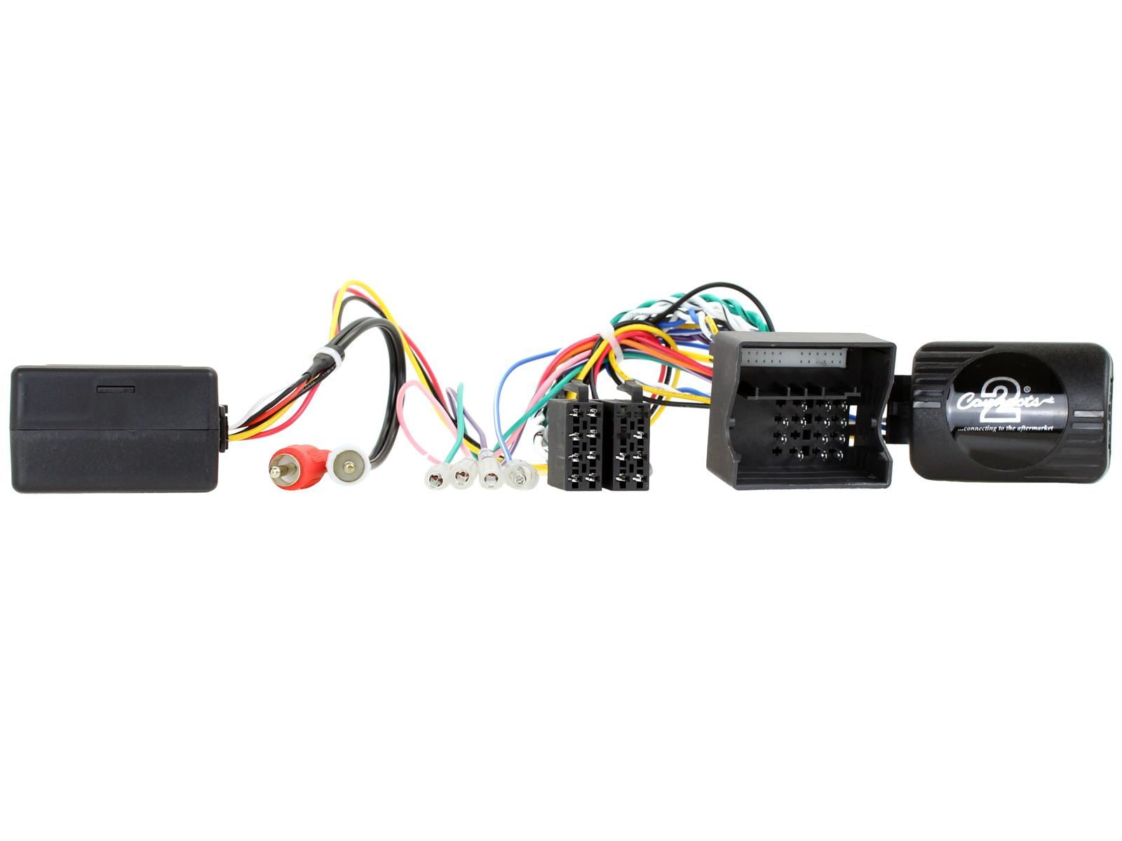 Grundig 6.8" Apple Android Double Din Stereo Fitting Kit + Steering Wheel Stalk Controls to fit Porsche Cayenne 2007-10