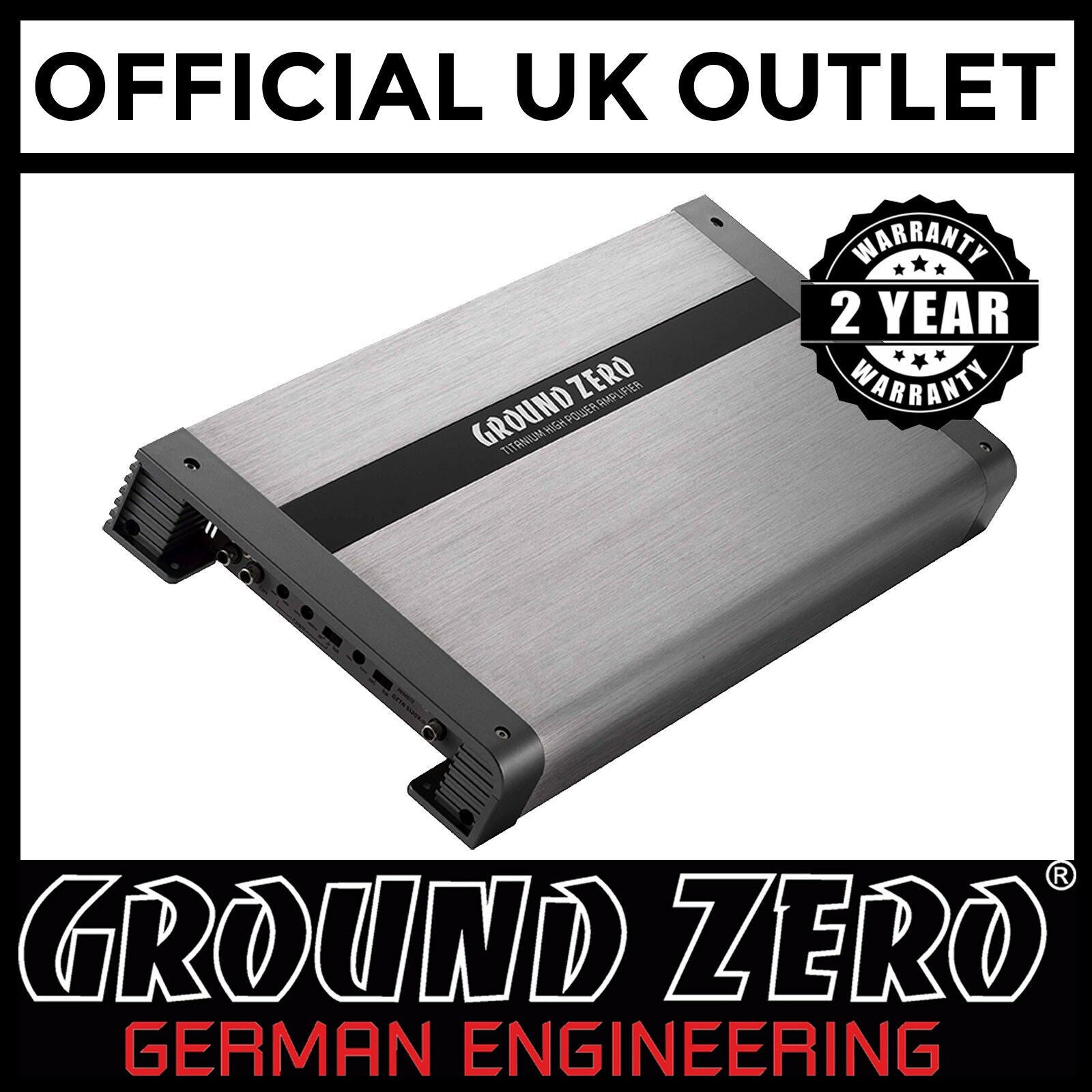 Ground Zero GZTA 5120X-II - 5 Channel amplifier - 4 x 70 WRMS + 1 x 260 WRMS 4 ohm