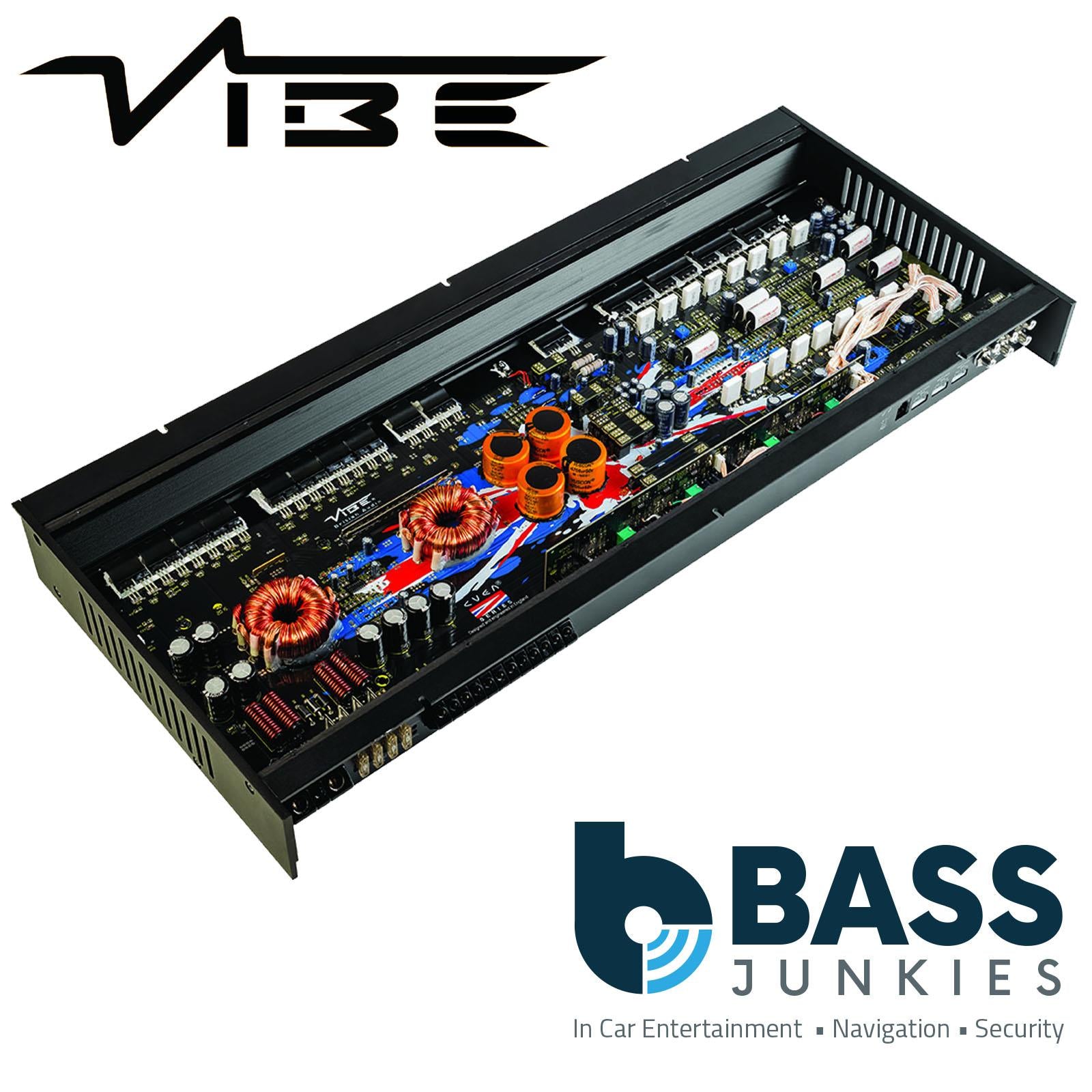 Vibe CVEN 6 Channel Class AB In Car Audio System Stereo Bass Sound Amplifier