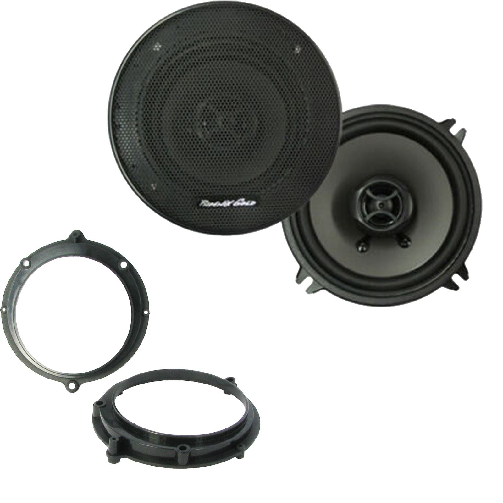 Phoenix Gold Z5CX 2-Way 130mm/13cm/5.25" Coaxial Speakers (Per Pair 280 Watts) Fits Audi A4 1994-00