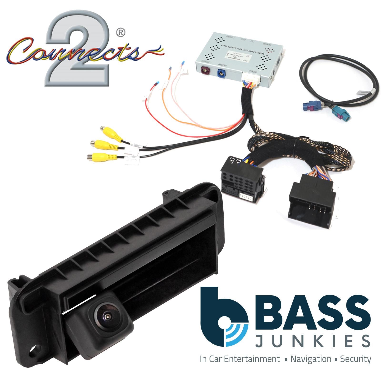 Mercedes C Class W204 2012-2015 Replacement Boot Handle Reversing Camera Kit