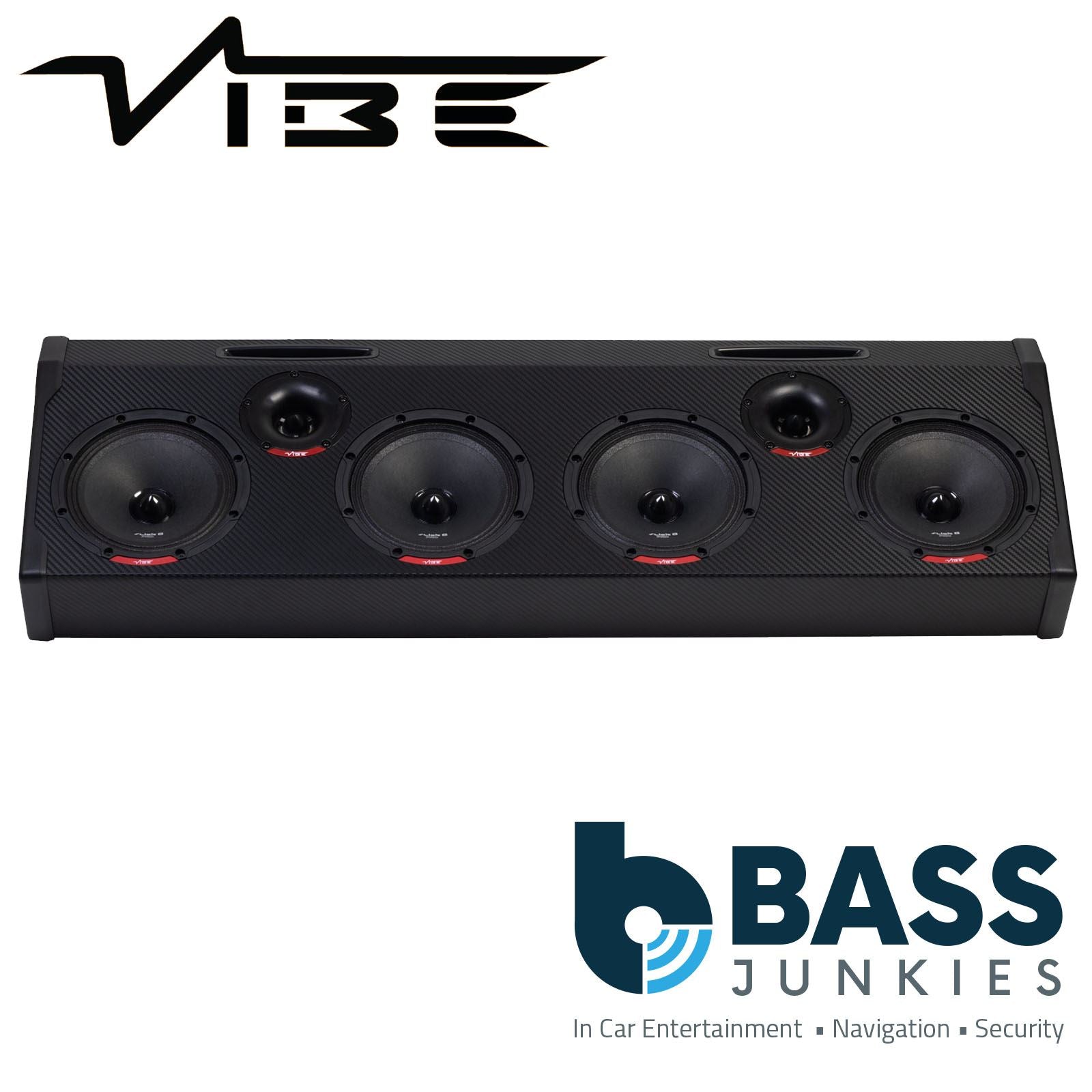 Vibe SLICKPROBOX6-V0 Full Range Trapezius Car Enclosure 640W 1950W Max Power