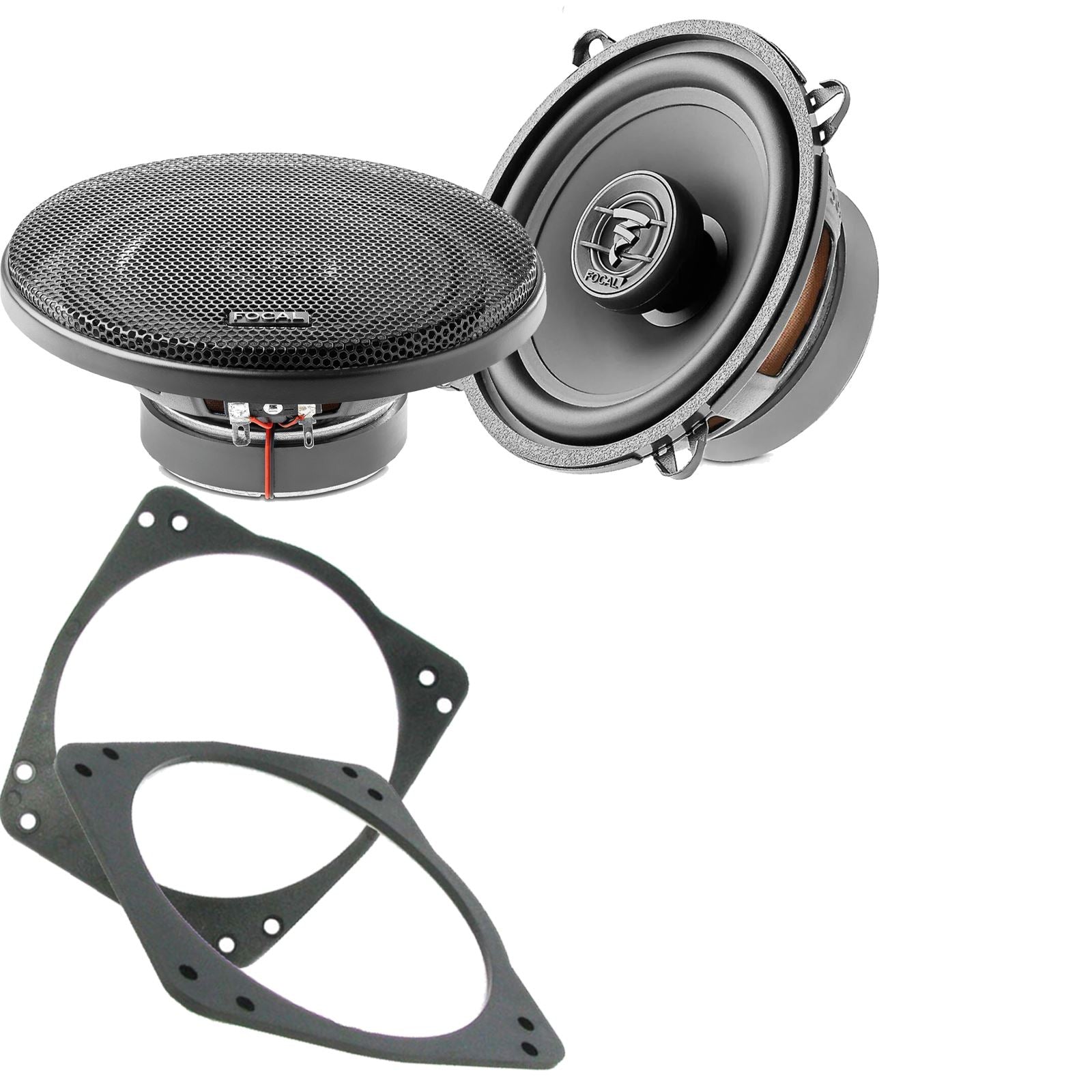Focal Auditor ACX130 130mm/13cm/5.25" Car Coaxial Speakers (Pair Max 200 watts) Fits Ford Fiesta 1989-01