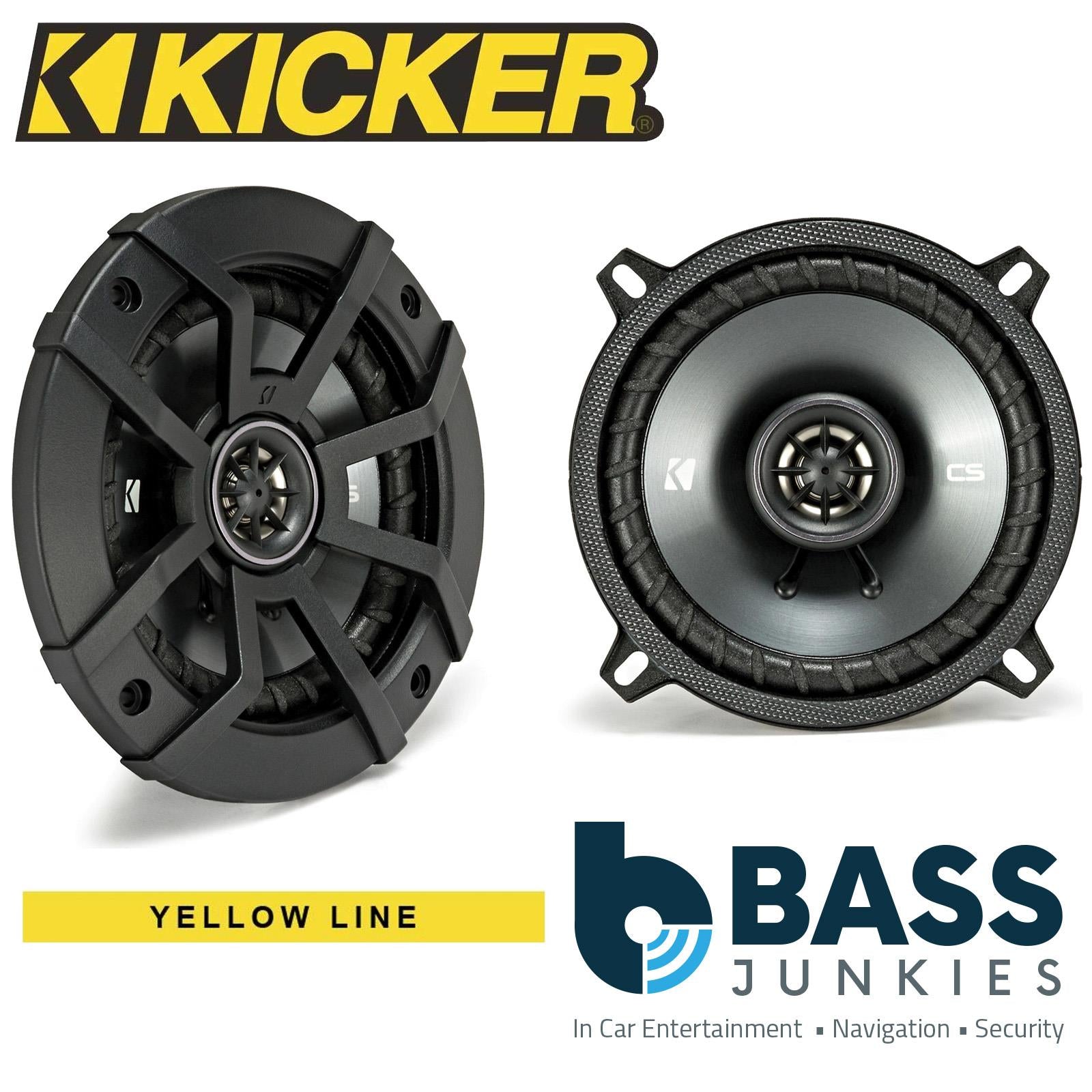 Kicker CSC54 - 5.25" 13cm 130mm 225 Watts 2 Way Car Van Front or Rear Door Coaxial Speakers