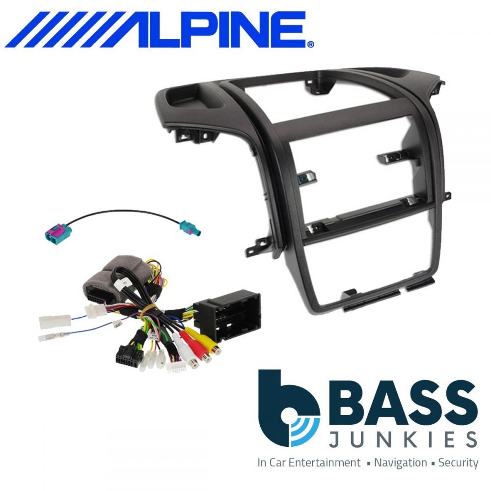 Alpine KIT-902DU-BT 9" Installation Kit for Fiat Ducato 3 - Citroën Jumper 2 - Peugeot Boxer 2 (Double Din Stereo Fitted)