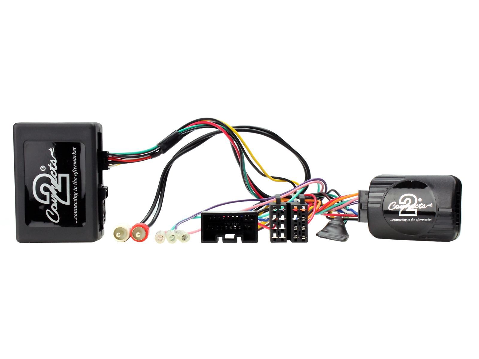 Grundig 6.8" Apple Android Double Din Stereo Fitting Kit + Steering Wheel Stalk Controls to fit Land Rover Discovery 09-11