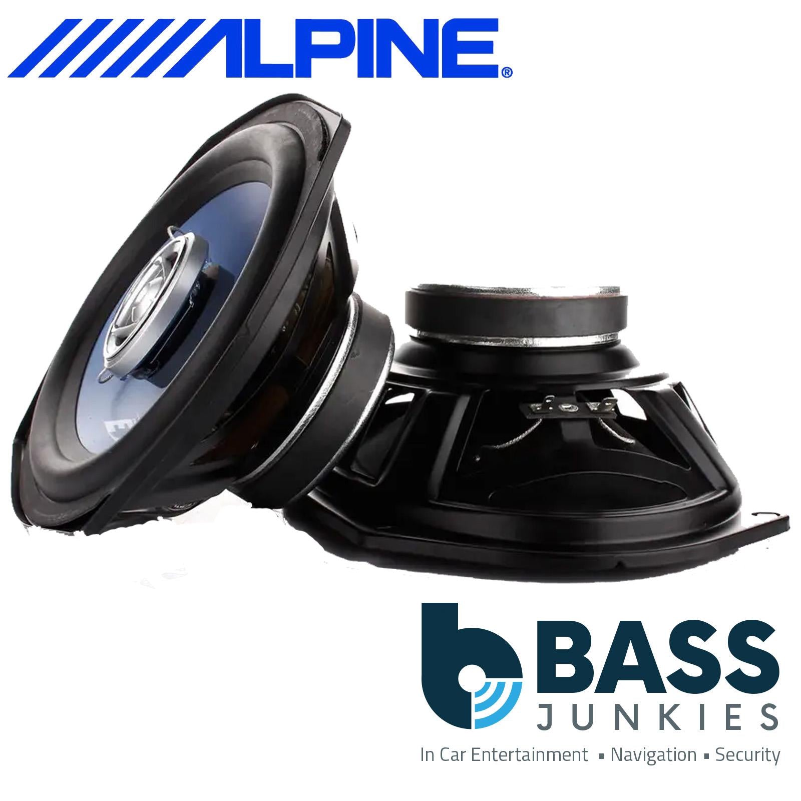 Alpine SXE-69C2 - Car Stereo 6"x9" Inch 560 Watts 2 Way Shelf Coaxial Speakers