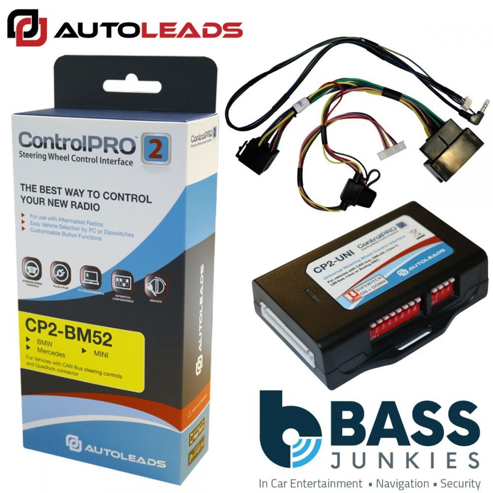 Autoleads CP2-VAG52 - Audi VW Seat Skoda Active Can Bus Steering Wheel Interface Quadlock