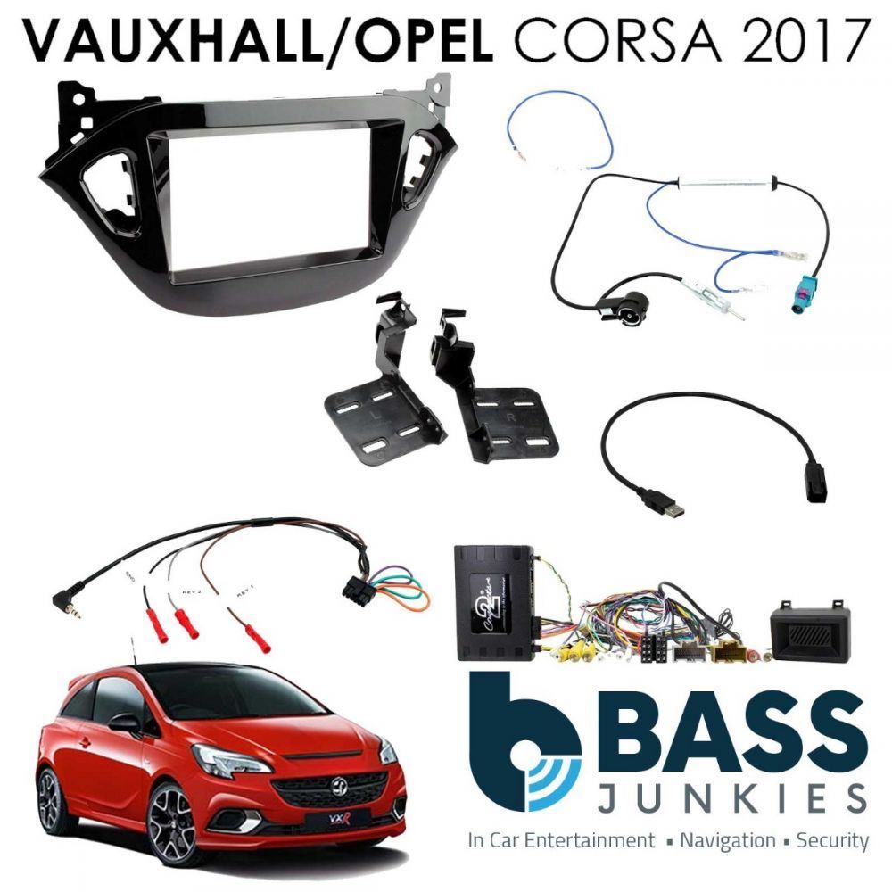 Connects2 CTKVX43 - Vauxhall Corsa 2017 Onwards Double Din Car Stereo Steering Wheel Interface Kit