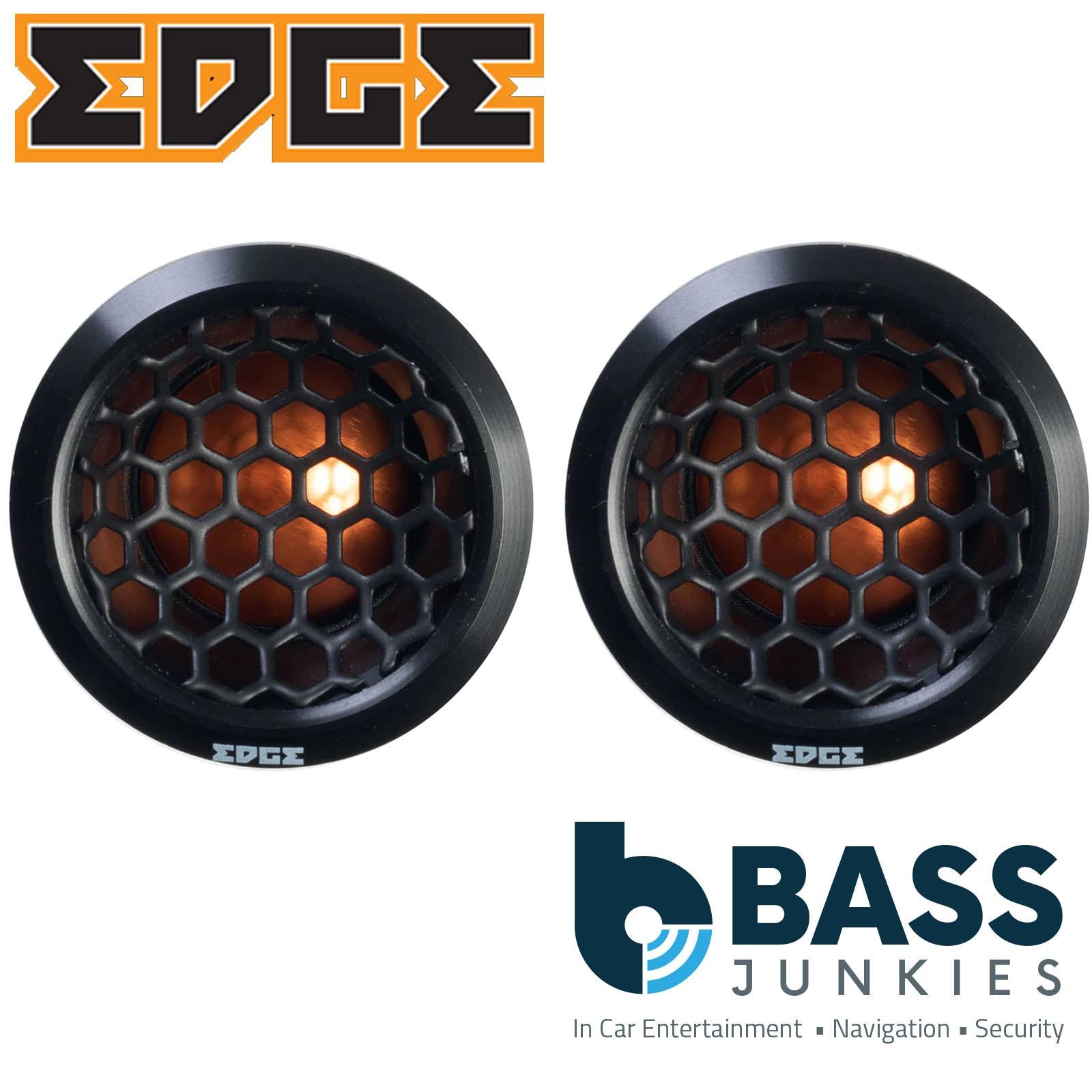 EDGE EDS1SPLTN-E1 Street 1 Inch Car Tweeter, SPL Metal Dome, 60 watts RMS, 4O
