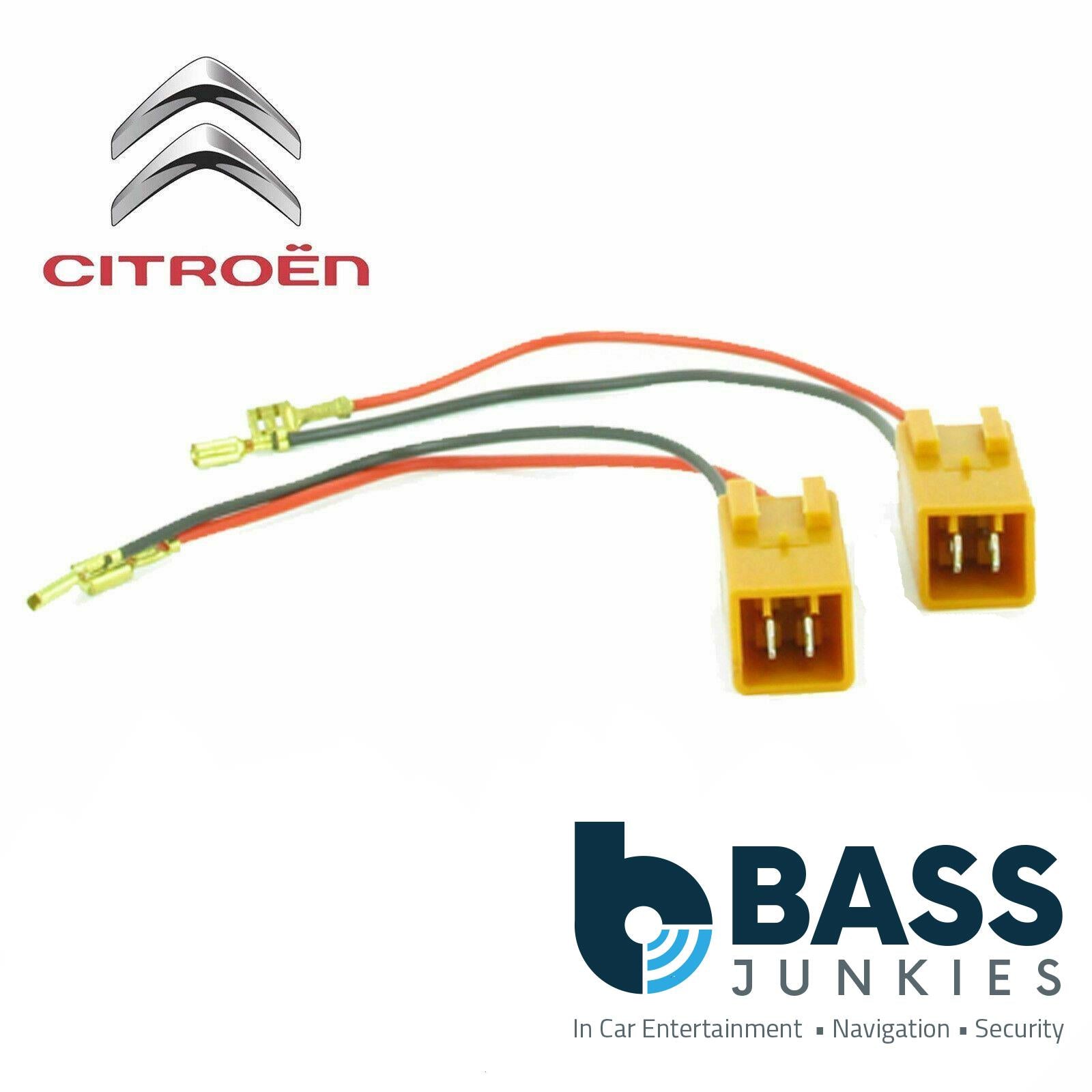Connects2 CT55-CT01 - CITROEN Car Speaker Adaptor Plug Lead Connectors