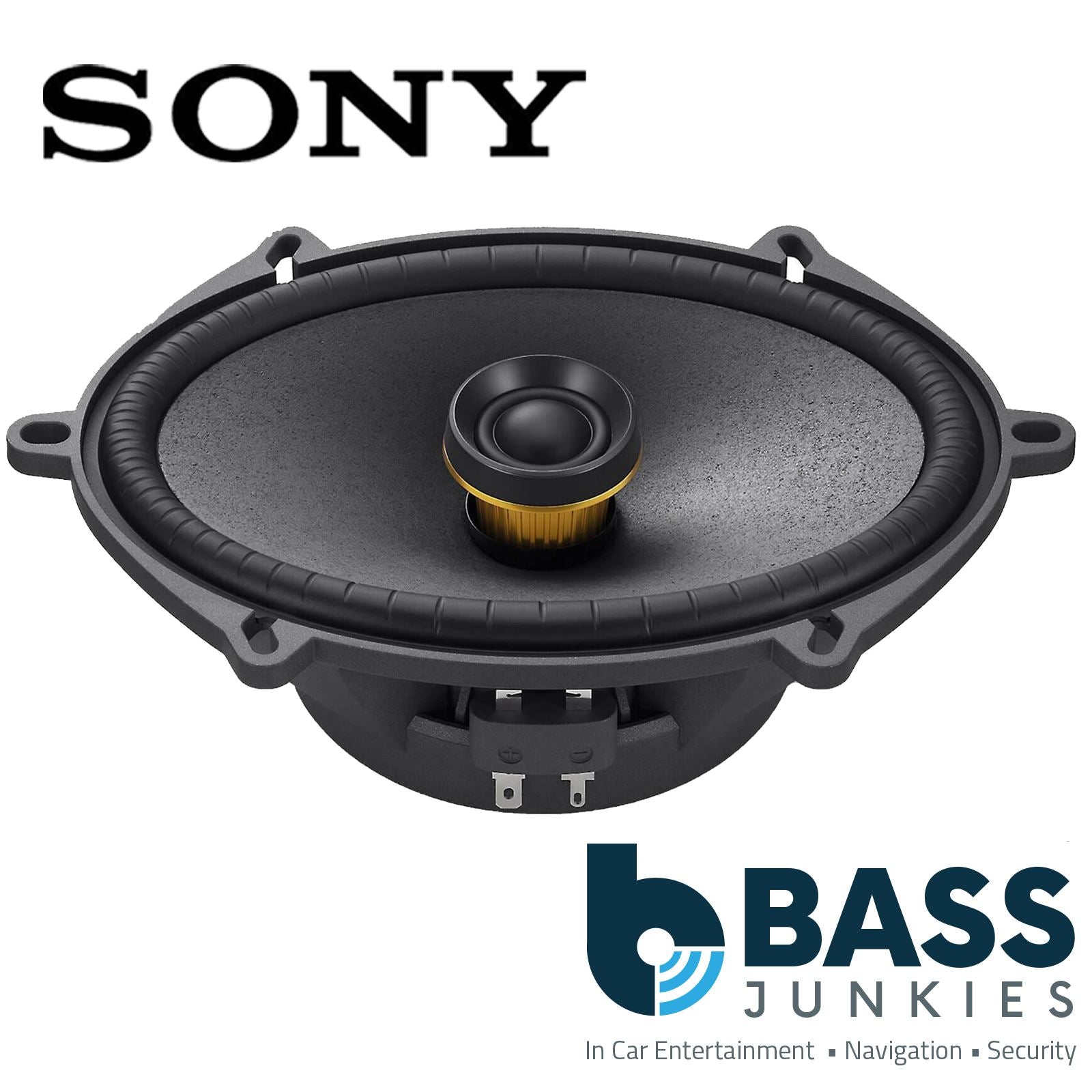 Sony XS-680ES - Mobile ES Series 6"x8" 16x20cm 2-Way Coaxial Speakers [Pair Rating: 480watts Total Power & 150w RMS] Each Speaker Rating Total 240w & 75w RMS (2x 6x8" 16cm x 20cm Speakers)