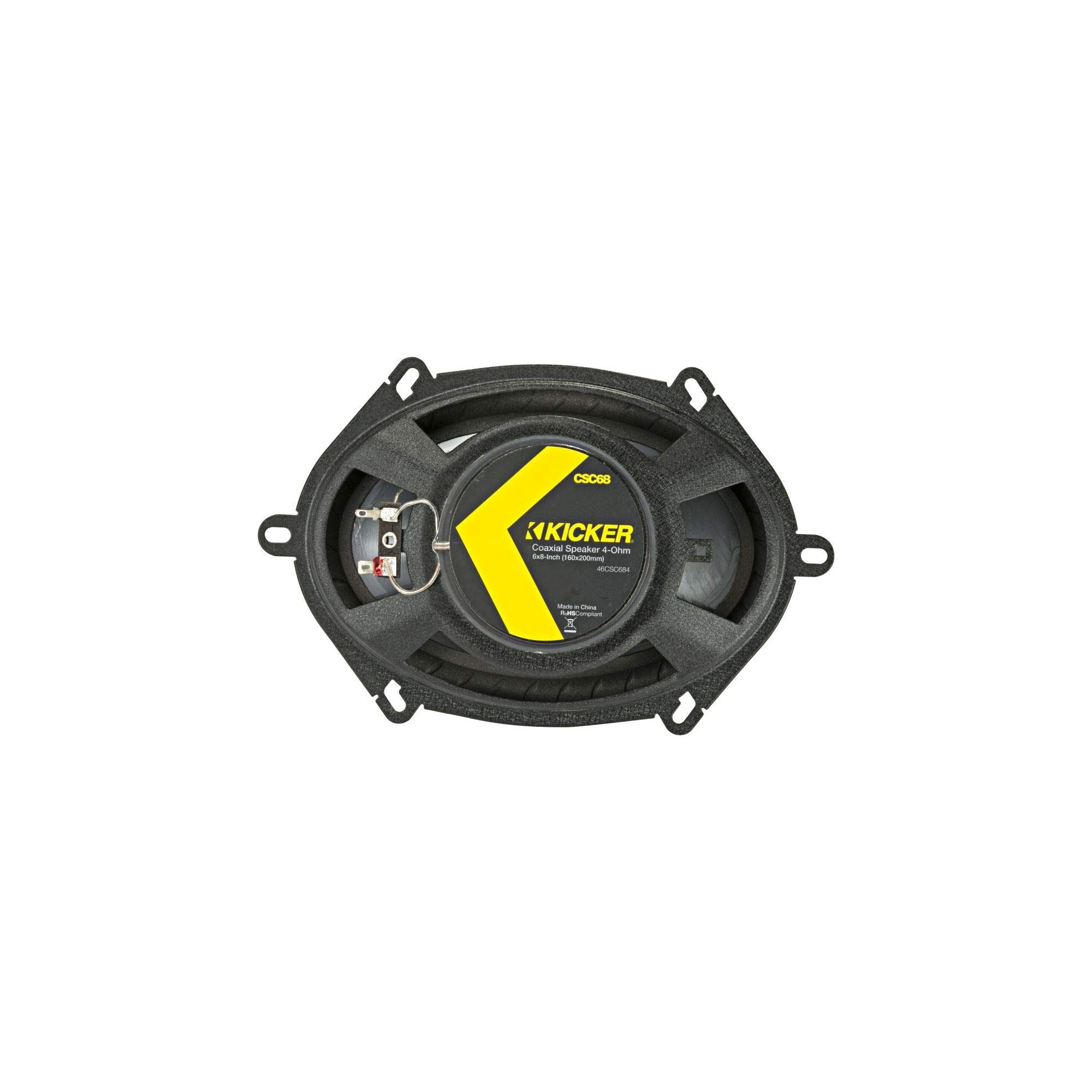 Kicker CS Series 46CSC684 - 6x8" 450 Watts 2 Way Car Van Door Coaxial Speakers (Pair)