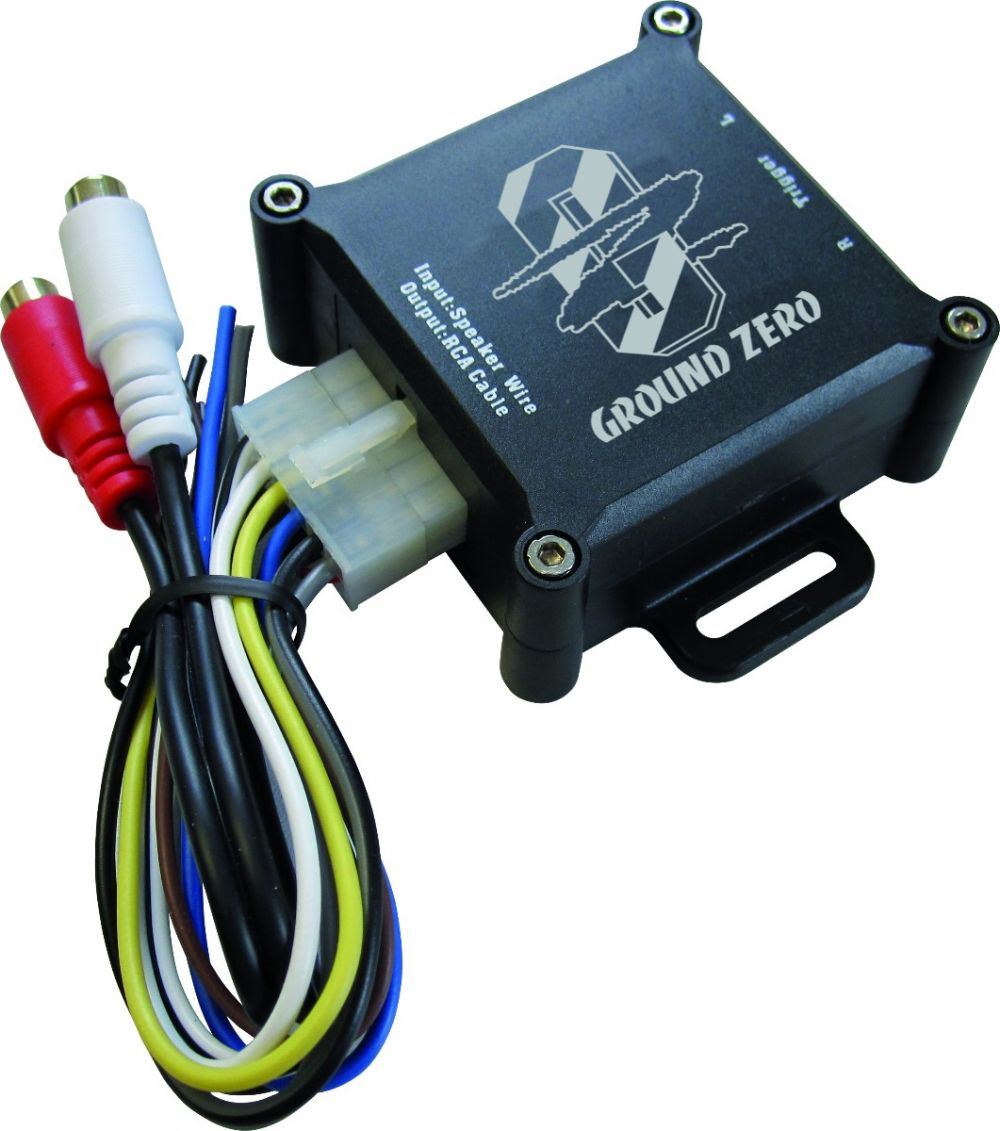 Ground Zero GZCV 2.0HL - Active 2-channel high-low level converter