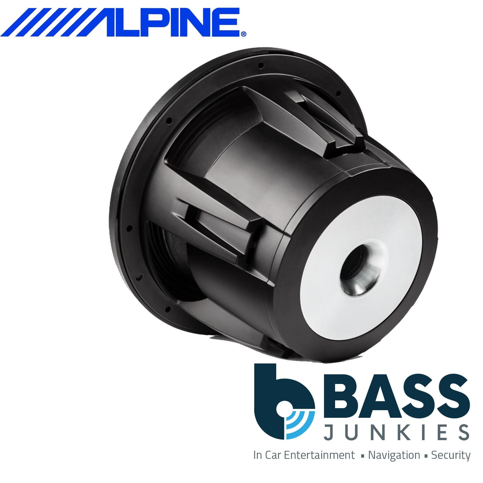 Alpine R2-W8D2 8 inch R-Series Car Sub Subwoofer 350W 2 Ohm Voice Coils 1000W