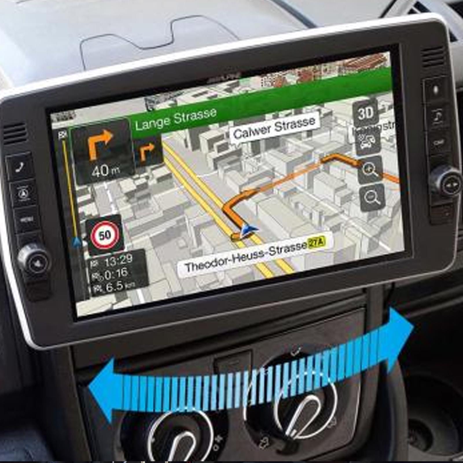 Alpine X903D-DU2 � Motorhome Touchscreen Camper Navigation with Swivel Display