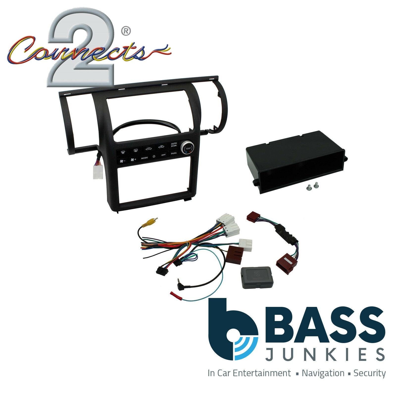 Connects2 CT24NS09 - Infiniti G35 2003 - 2004 Single Double Din Fascia Panel