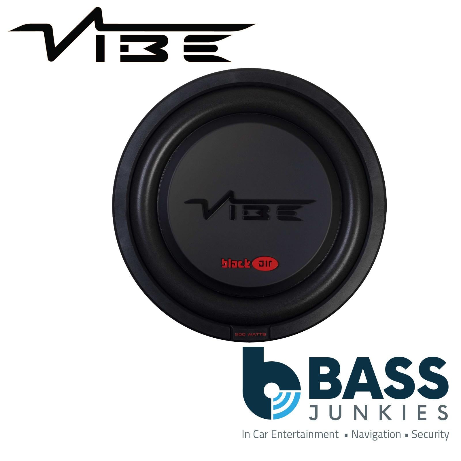 VIBE BLACKAIR10D2S-V3 10 Inch Dual 2 Ohms 900W Car Audio Slimline Subwoofer