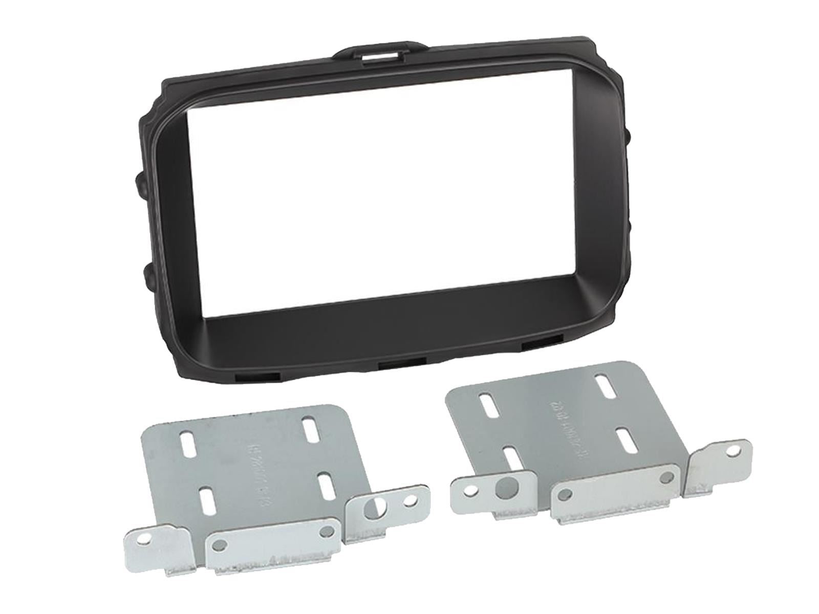Grundig 6.8" Apple Android Double Din Stereo Fitting Kit + Steering Wheel Stalk Controls to fit Alfa Romeo Giulietta 14-21