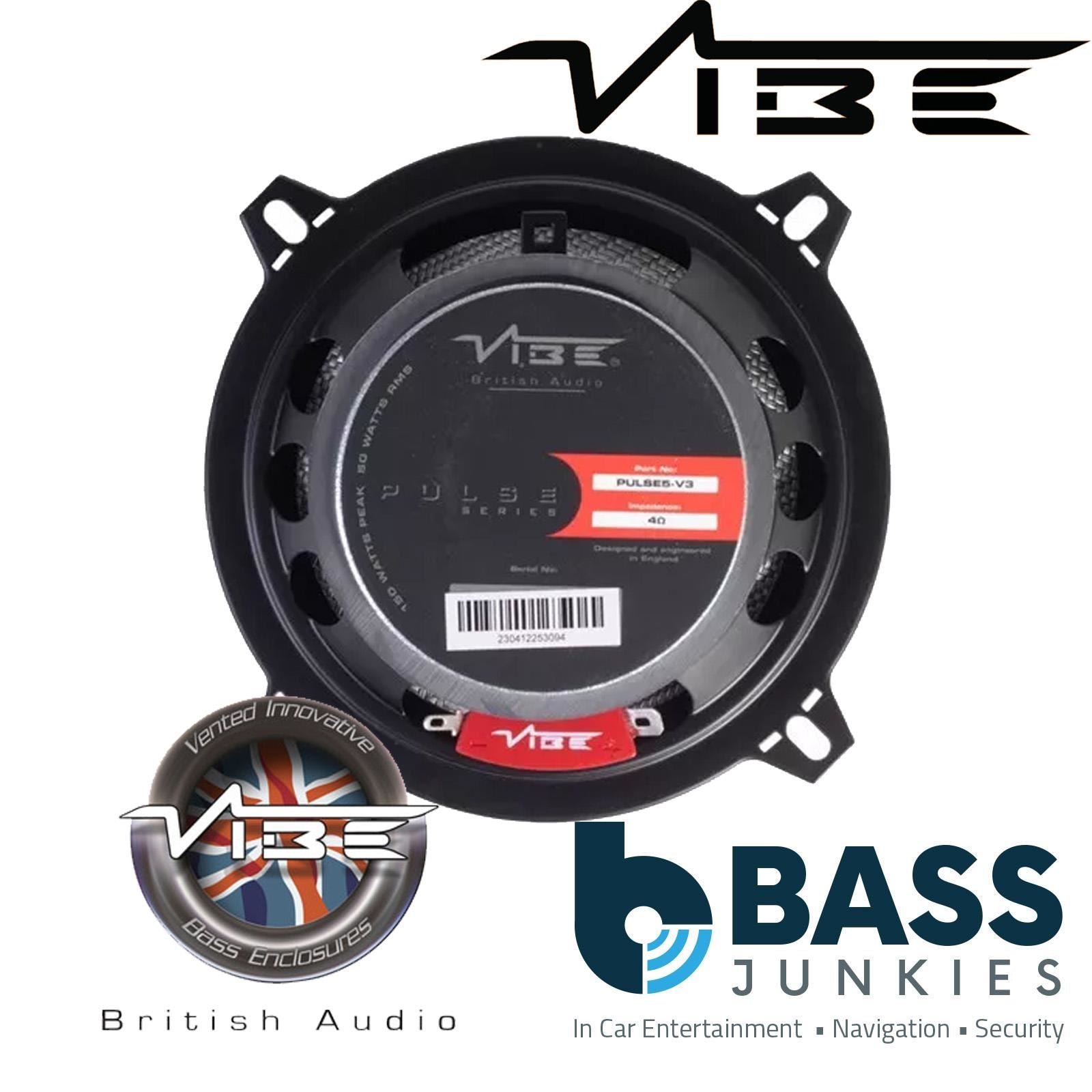 Vibe PULSE5-V3 Coaxial Speakers Fits Renault Clio 1990-98