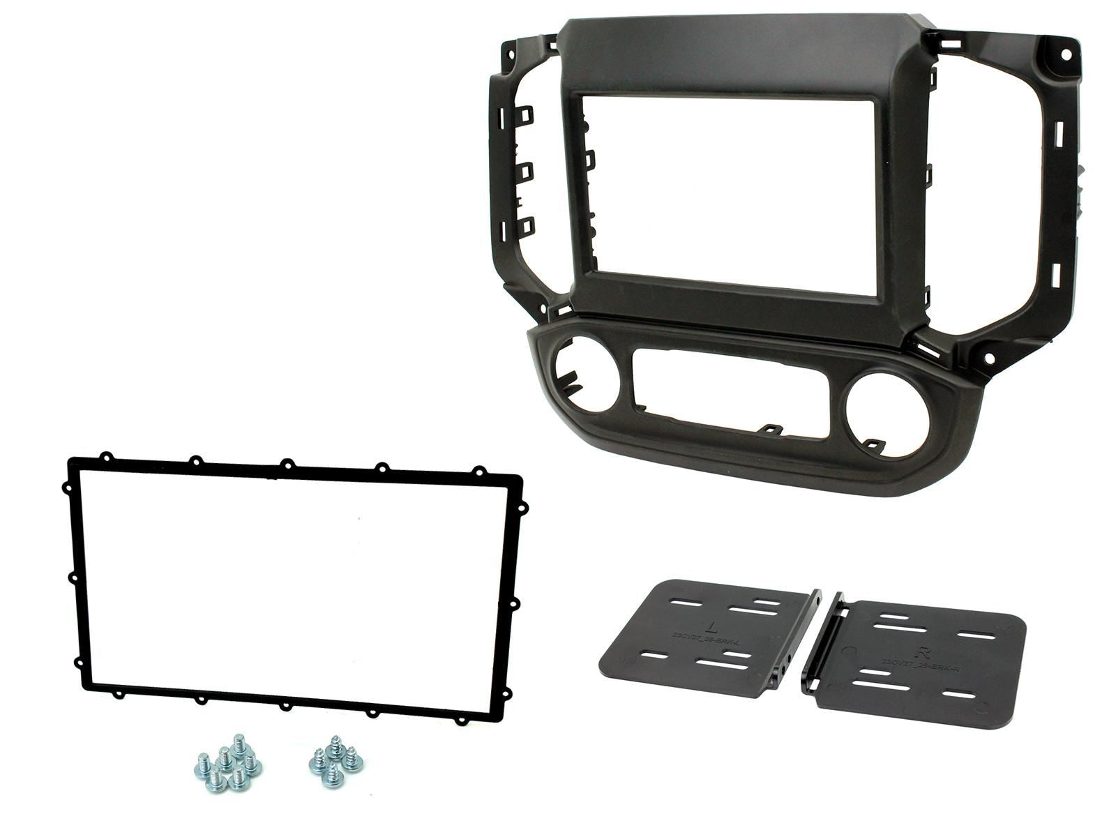 SONY DAB+ Apple | Android Double Din Stereo Fitting Kit + Steering Wheel Stalk Controls to fit Chevrolet S-10 2016-21 | Chevrolet Colorado 2016-20