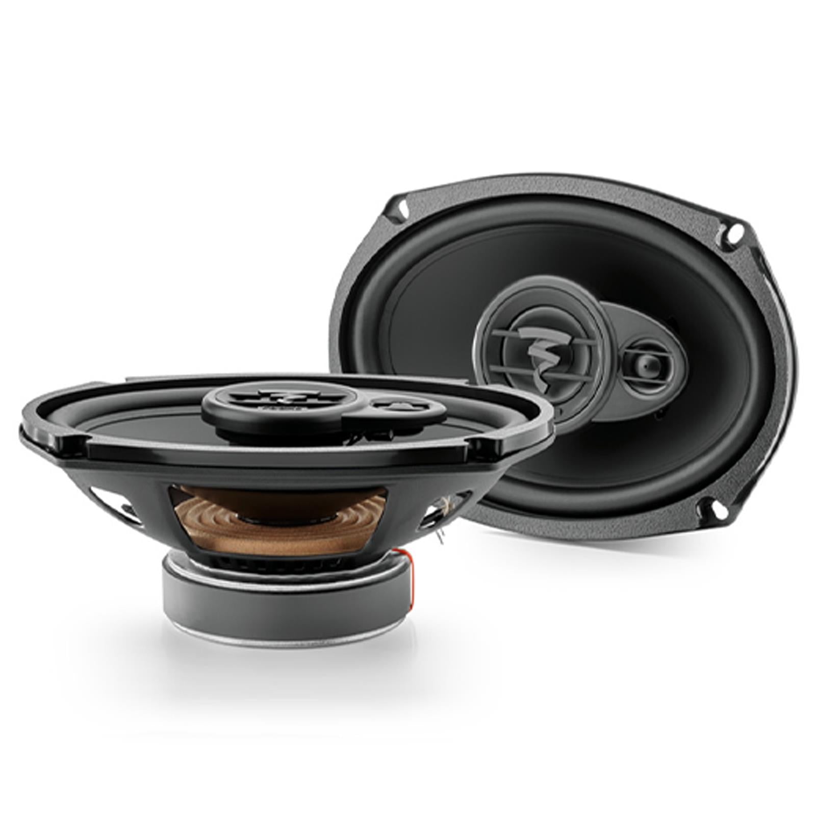 Focal ACX690 165.1x235.1mm/16.5x23.5cm/6x9" Car Door Coaxial Speakers (Per Pair Max 320 watts | 160 watts RMS) Each Speaker: Max 160 watts | RMS 80 watts [Woofer/Tweeter]