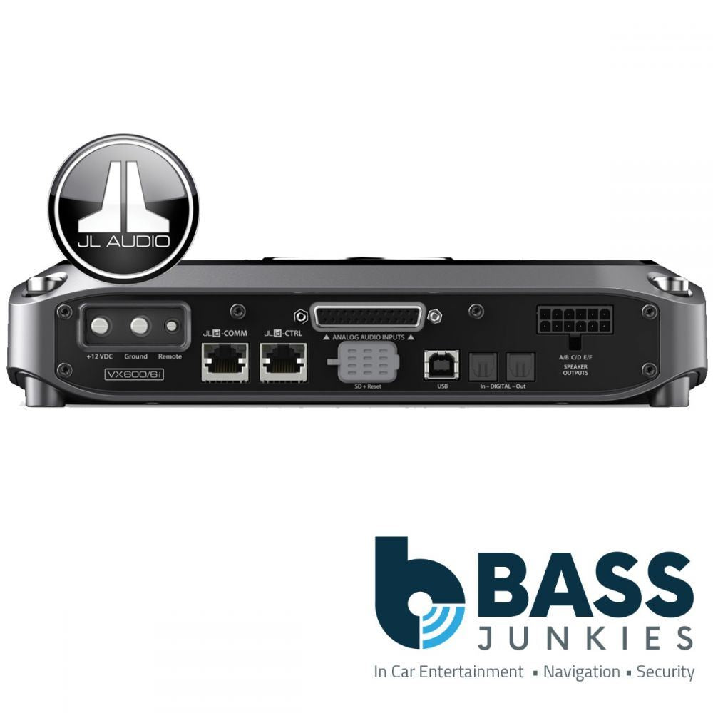 JL Audio VX600/6I 600 Watts 6-Channel Class D Car Amplifier with Integrated DSP