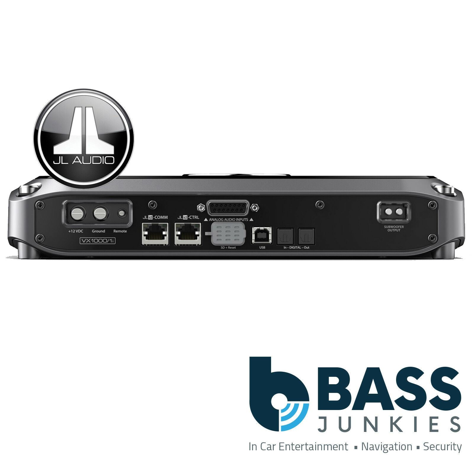JL Audio VX1000/1I 1000 Watts Monoblock Class D Car Amplifier with Integrated DSP