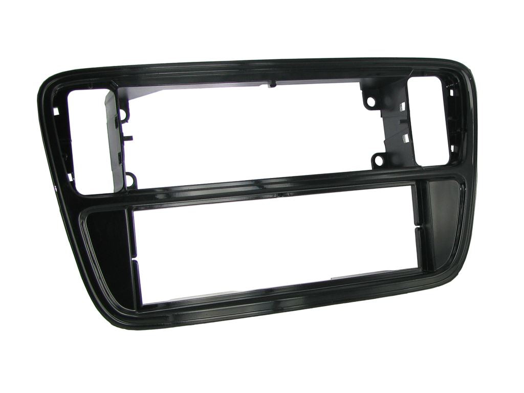 Single Din Stereo Fitting Kit + Steering Wheel Stalk Controls to fit VW UP! 2011-17