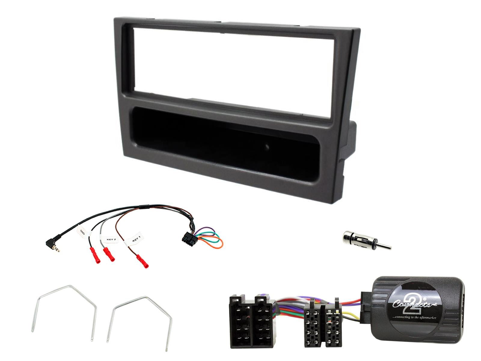 Connects2 CTKVX30 - Vauxhall Vectra Signum Double Din Fascia Installation Kit
