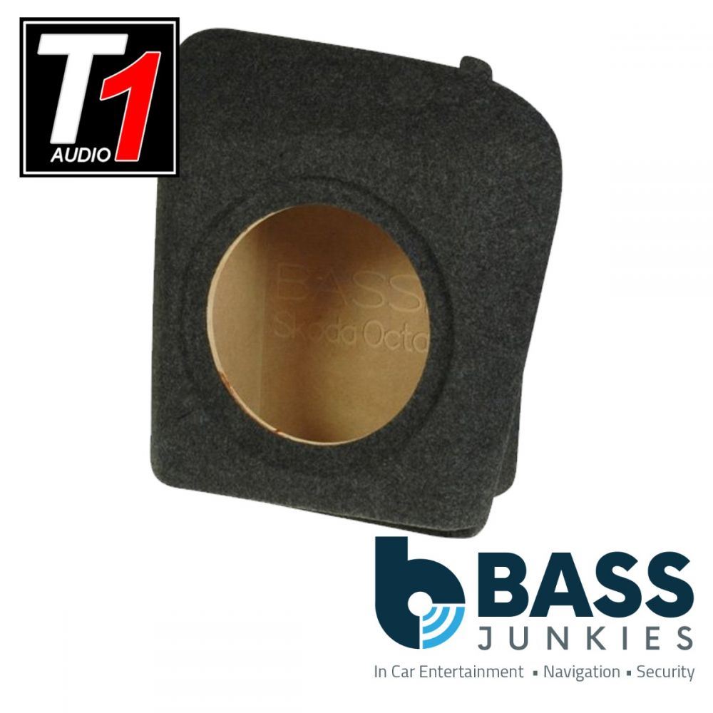T1 Audio - Skoda Octavia II Left Wheel Arch Custom Fit 10" Car Sub Subwoofer Bass Box