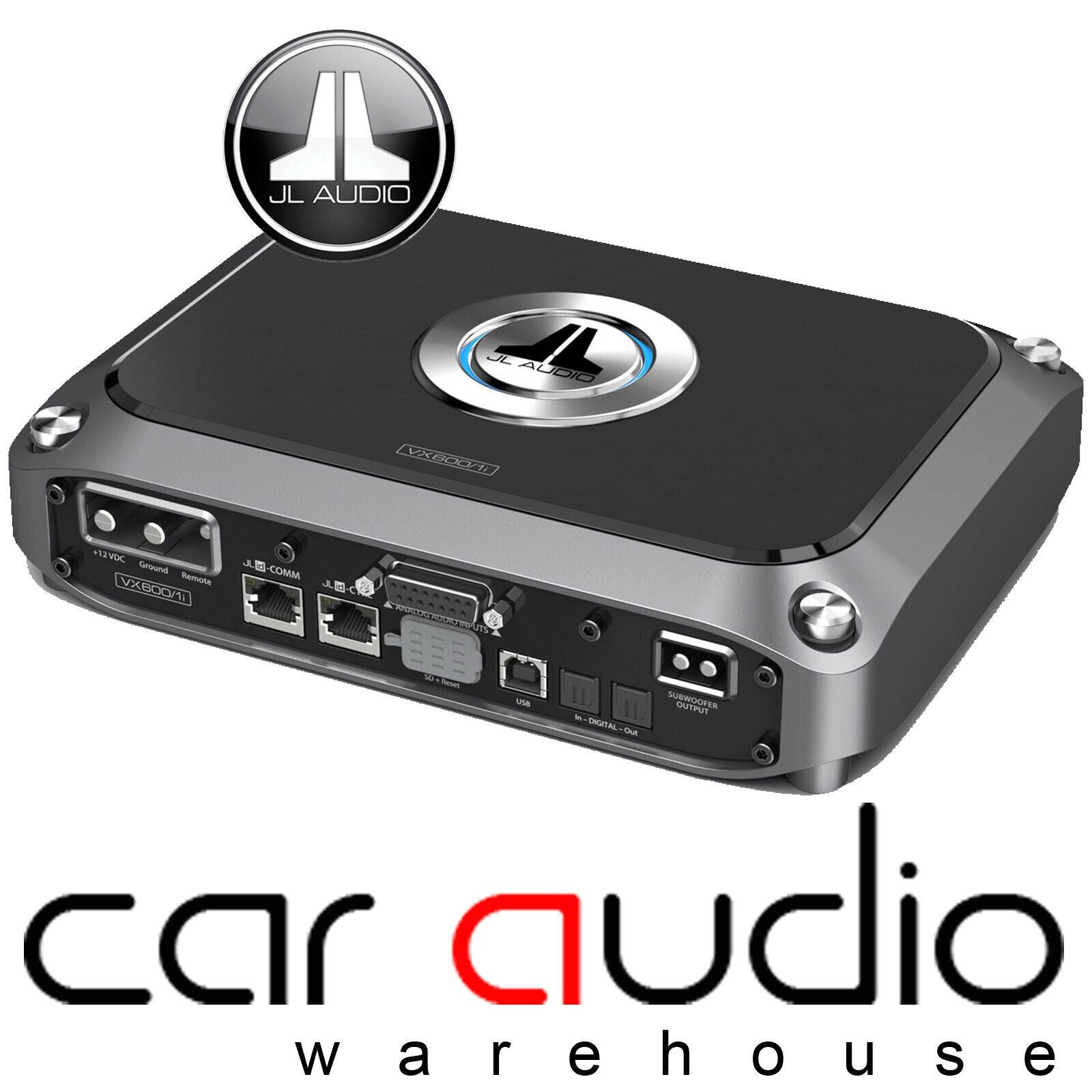 JL Audio VX600/1I 600 Watts Monoblock Class D Car Amplifier with Integrated DSP