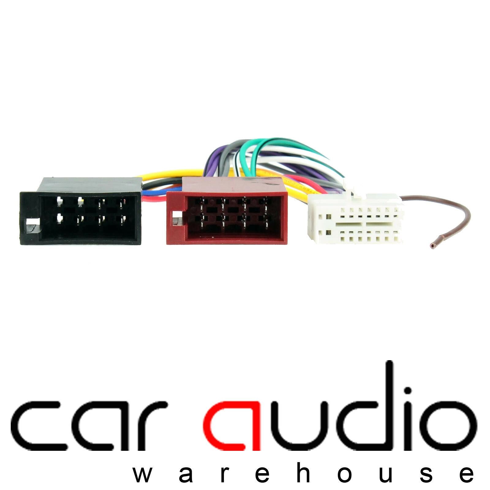 Connects2 CT21CL02 - Clarion 16 PIN Car Stereo Radio ISO Wiring Harness Lead Cable