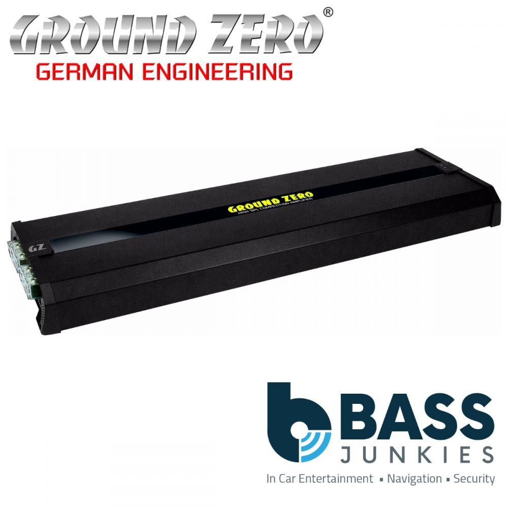 Ground Zero GZCA 35K-SPL - Class D MonoBlock 35,000 Watts RMS Car Amp Amplifier