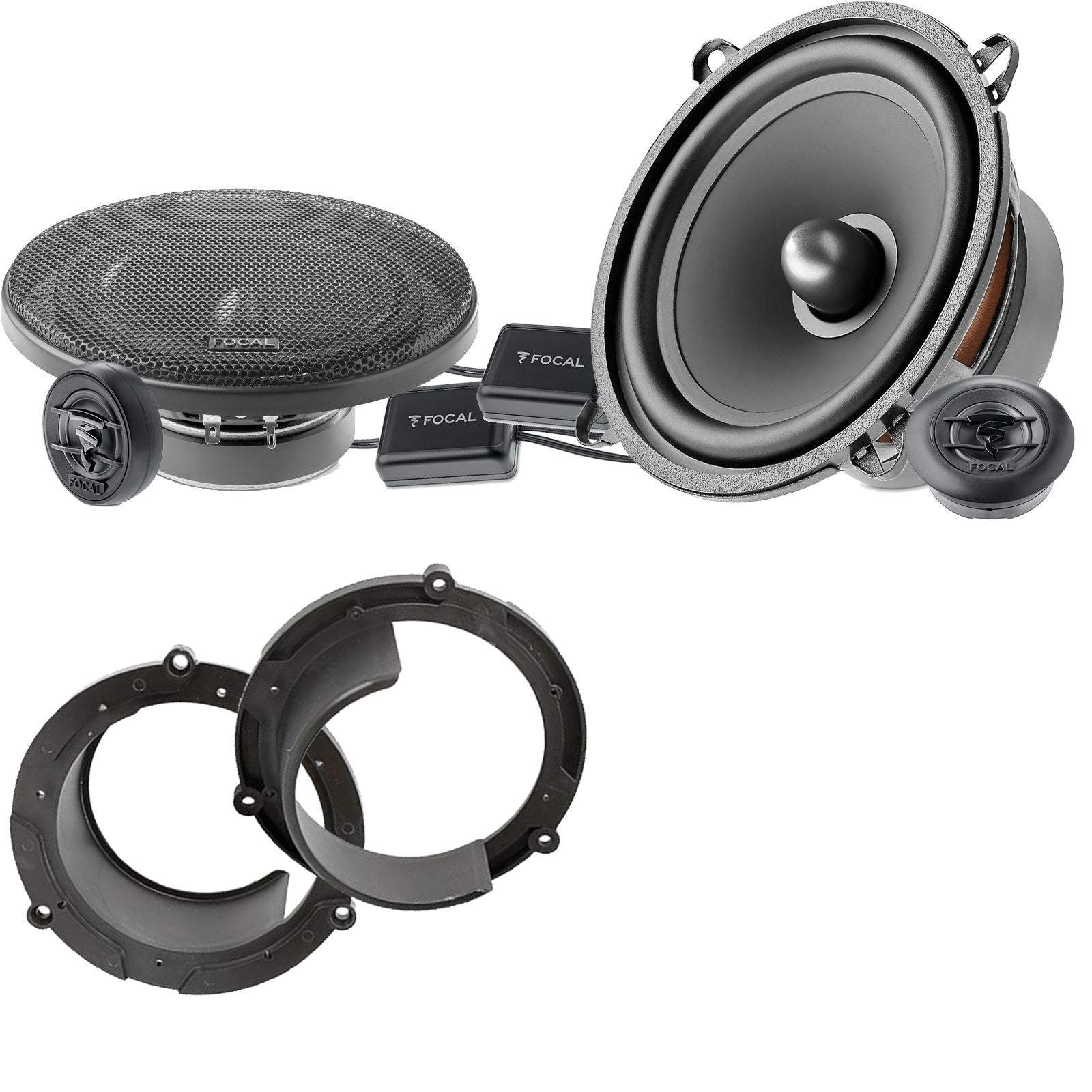 Focal Auditor ASE130 130mm/13cm/5.25"Car Component Speakers (Pair Max 200 watts) Fits Honda Accord 1999-03