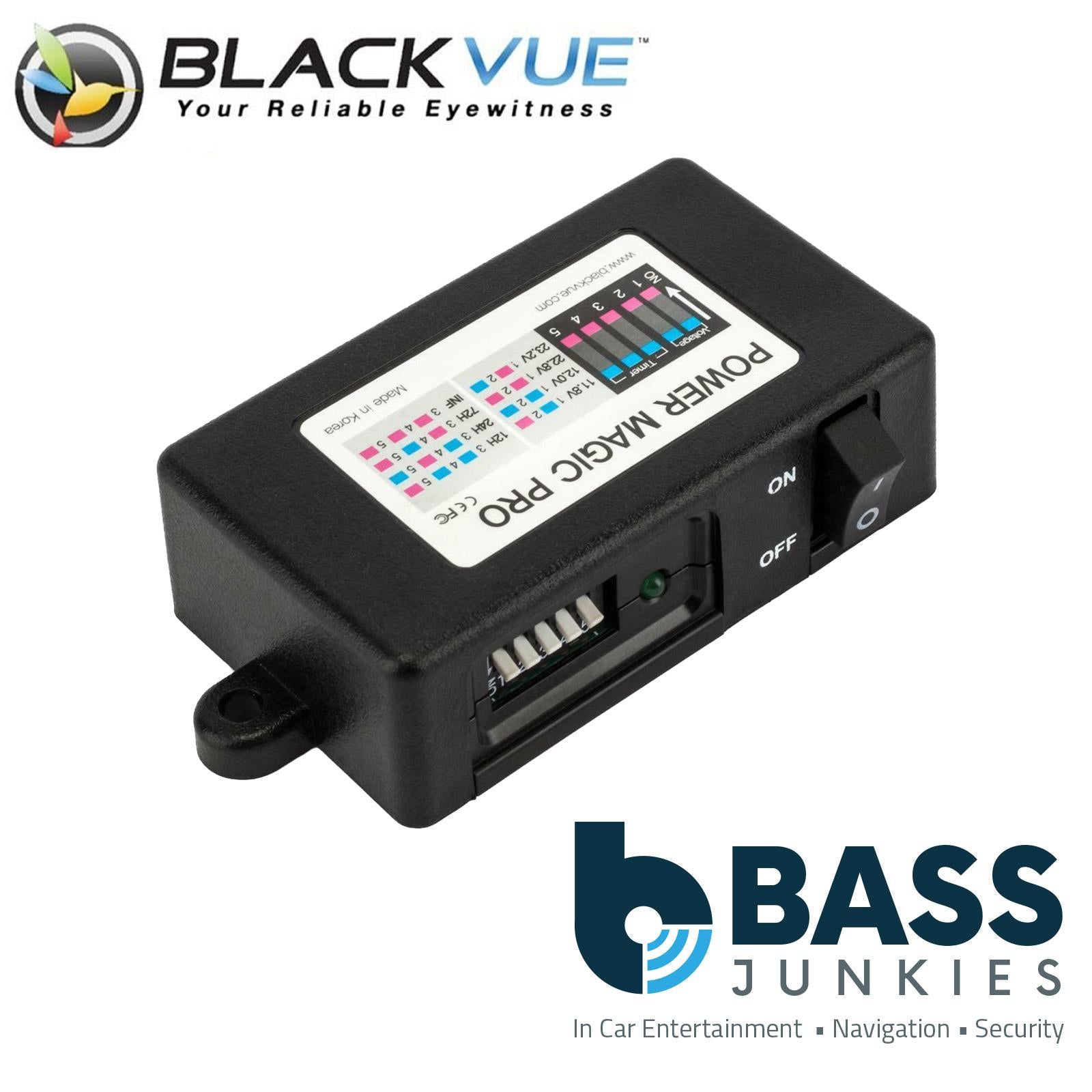 BLACKVUE POWERMAGICPRO - Mobile Power Monitioring Unit Source Prevention To Discharge