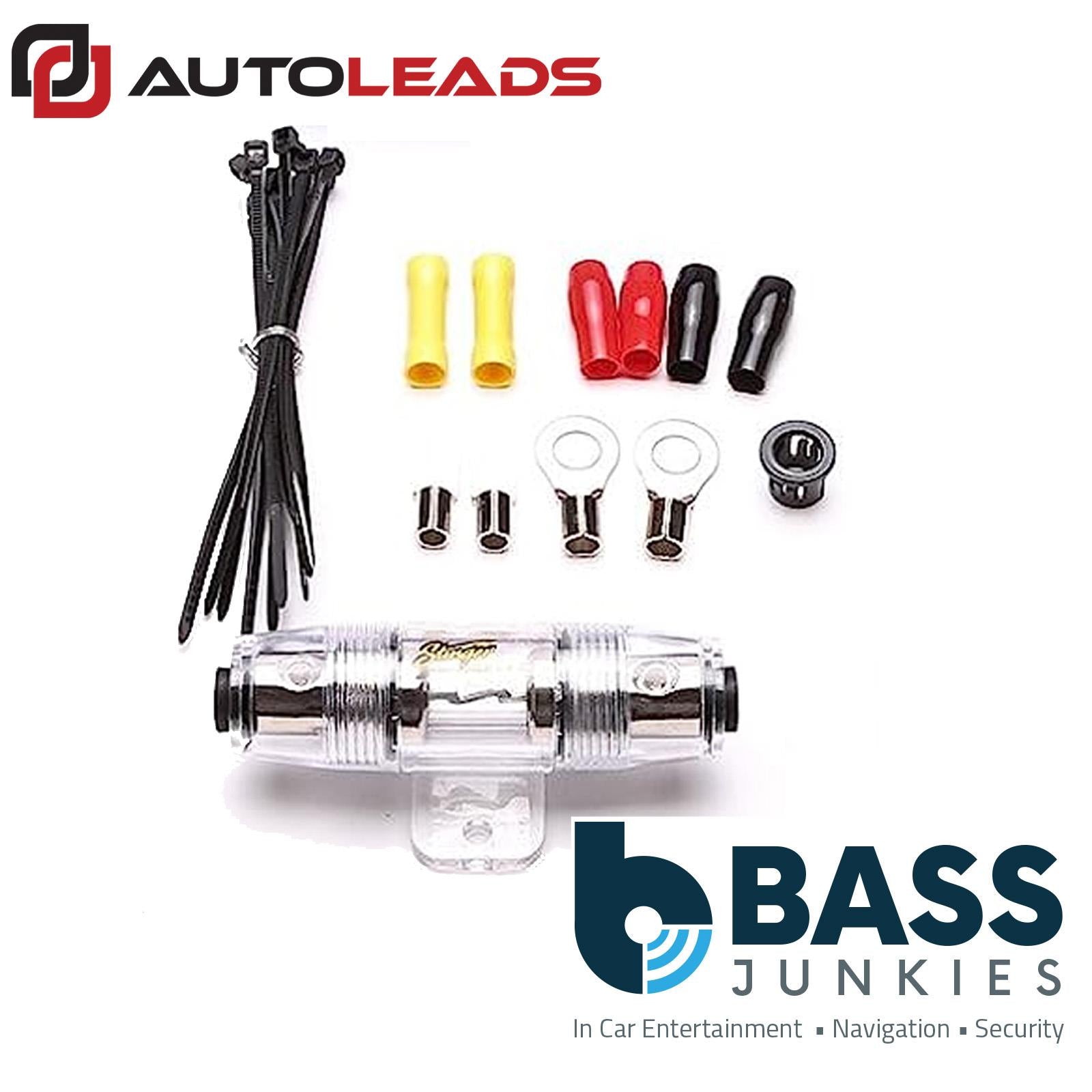 AUTOLEADS AL-SS600XS - 1500 Watts 100% Pure Copper 8 AWG Gauge Car Amp Kit