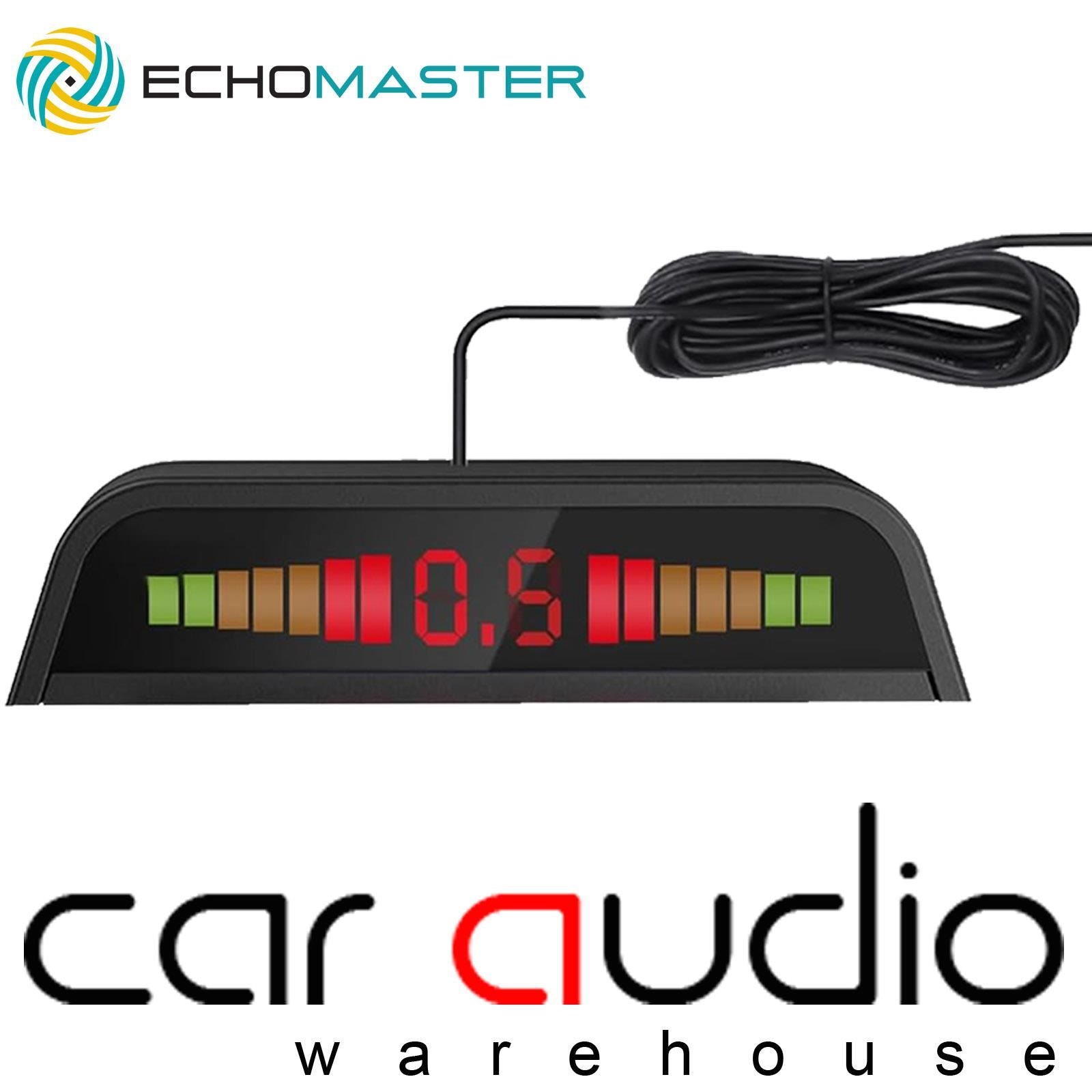 Echomaster SS-RBP-B - Car Van Reverse Parking Sensors Kit With 100 DB Buzzer